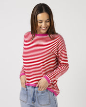 Load image into Gallery viewer, Street Jumper Red Stripe