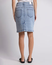 Load image into Gallery viewer, Strike Skirt Bleached Denim