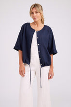 Load image into Gallery viewer, Studio Button Jacket Navy
