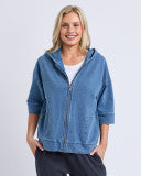 Load image into Gallery viewer, Tessa Denim Look Hoodie