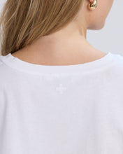 Load image into Gallery viewer, Top Knot Top White