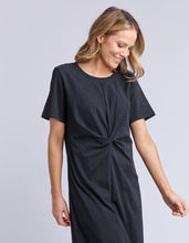Load image into Gallery viewer, Twister Dress Black
