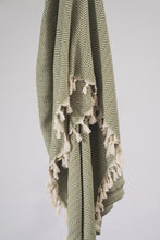 Load image into Gallery viewer, Cala Beach Blanket Olive
