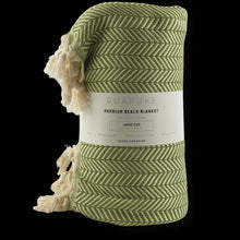 Load image into Gallery viewer, Cala Beach Blanket Olive