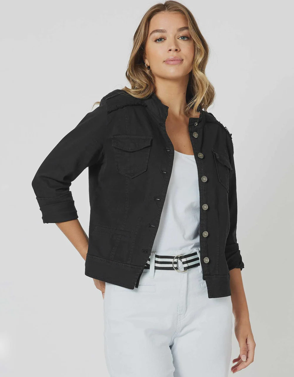 Army denim sales jacket womens