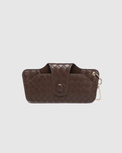 Load image into Gallery viewer, Skittle Sunglass Case Chocolate
