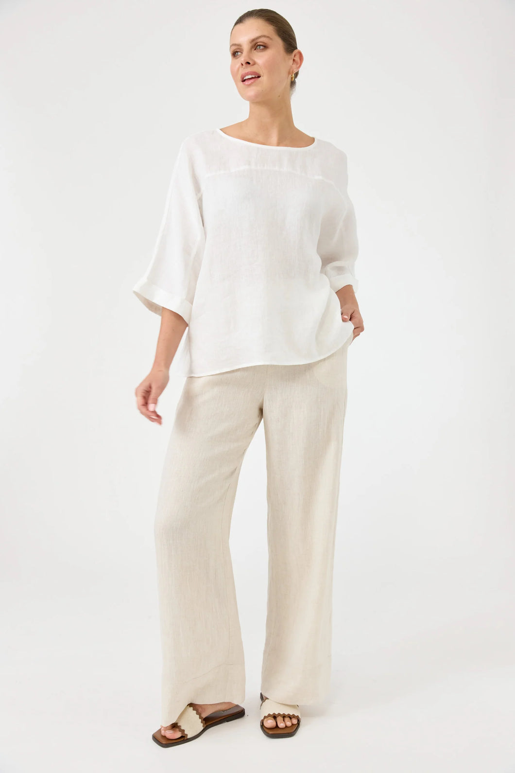 Studio Relaxed Top Salt