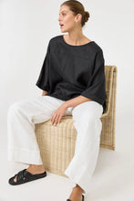 Load image into Gallery viewer, Studio Relaxed Top Ebony
