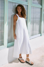 Load image into Gallery viewer, Miramar Tank Maxi Dress White
