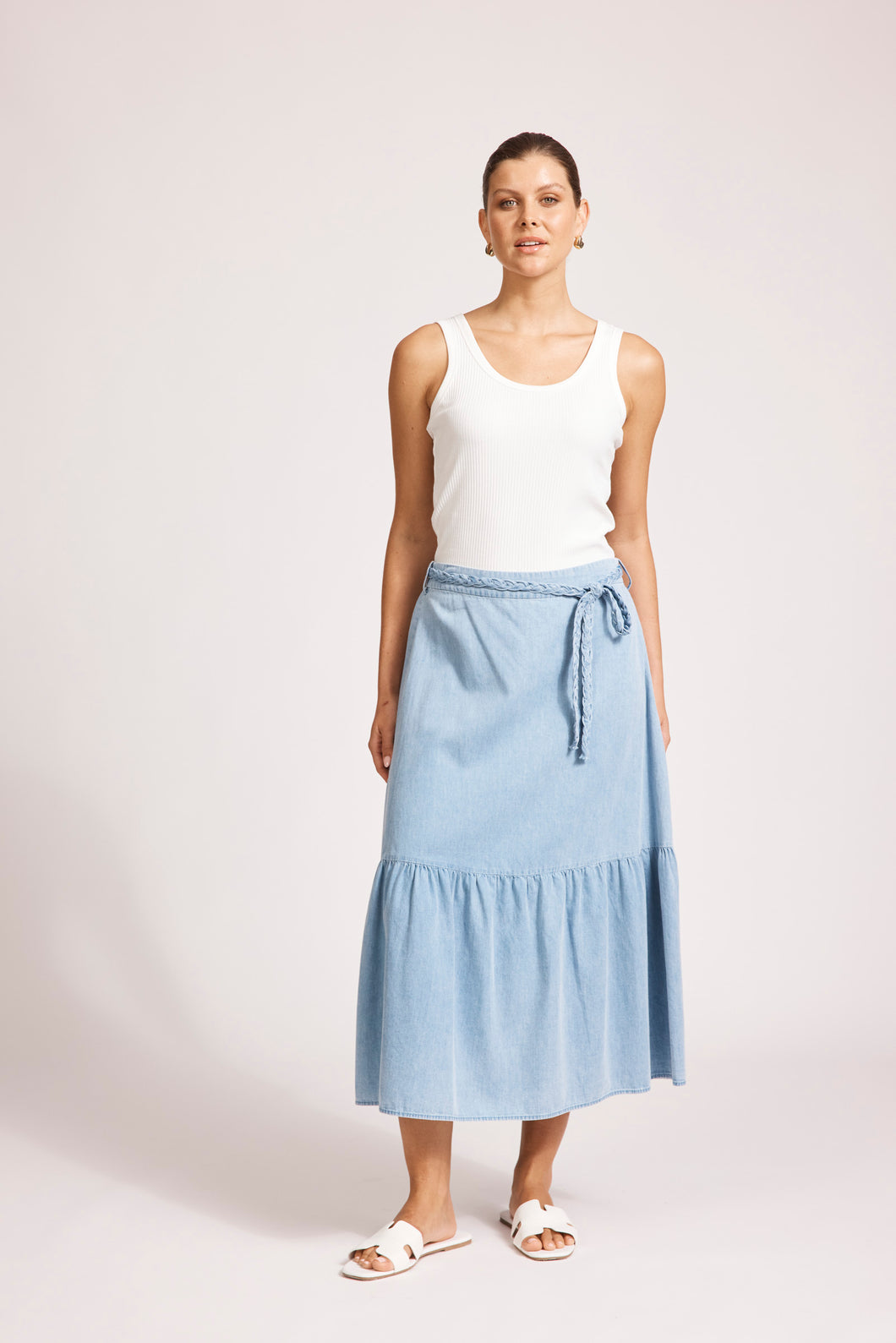 Melenia Denim Skirt
