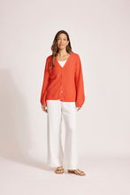 Load image into Gallery viewer, Artemis Knit Cardigan Coral
