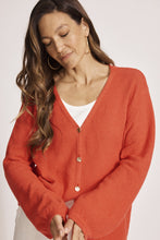 Load image into Gallery viewer, Artemis Knit Cardigan Coral
