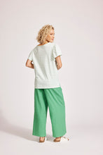 Load image into Gallery viewer, Margherita Stripe T Shirt Mint
