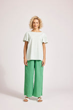 Load image into Gallery viewer, Margherita Stripe T Shirt Mint
