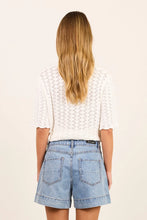 Load image into Gallery viewer, Kindly Mid Blue Pocket Front Denim Short
