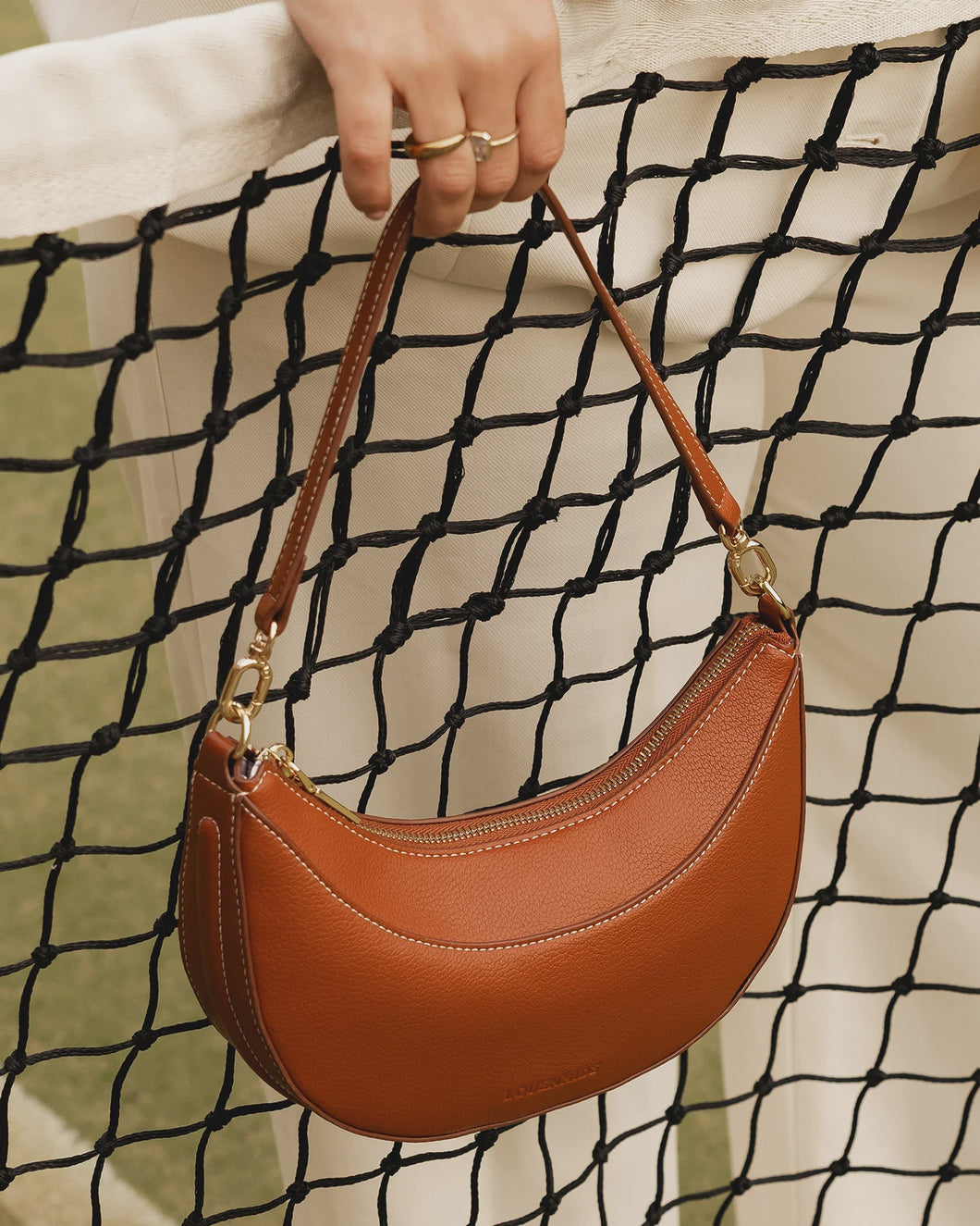 Claudia Shoulder Bag Tan
