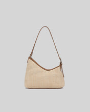 Load image into Gallery viewer, Amelia Shoulder Bag Raffia Tan
