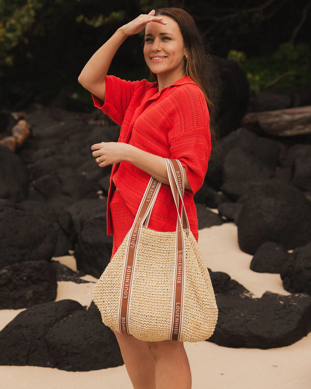 Bali Beach Bag Natural Tan