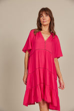 Load image into Gallery viewer, Esme Dress Raspberry
