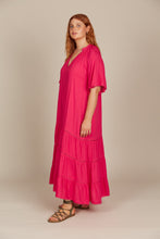 Load image into Gallery viewer, Esme Maxi Dress Raspberry
