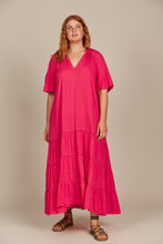 Load image into Gallery viewer, Esme Maxi Dress Raspberry
