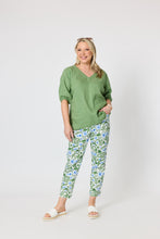 Load image into Gallery viewer, Anna Linen Top Fern
