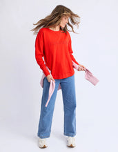 Load image into Gallery viewer, Simplified Crew Bright Red
