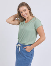 Load image into Gallery viewer, Manly Vee Tee Iceberg Green
