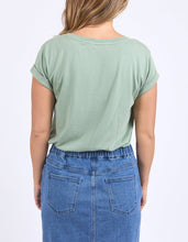 Load image into Gallery viewer, Manly Vee Tee Iceberg Green

