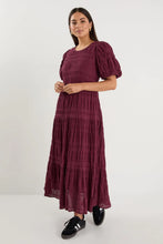Load image into Gallery viewer, Graceful Dres Burgundy Plum
