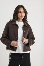 Load image into Gallery viewer, Ranger Chocolate Marle Wool Blend Soft Jacket
