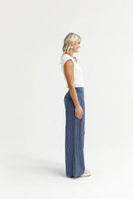 Load image into Gallery viewer, Sawyer Pant Navy Stripe
