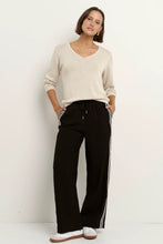 Load image into Gallery viewer, Afternoon Natural Relaxed V Neck Knit Jumper
