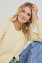 Load image into Gallery viewer, Allegiance Lemon Crew Neck Cardi
