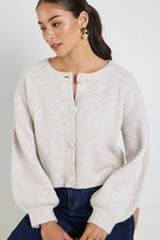 Load image into Gallery viewer, Authentic Oat Marl Chunky Cardi
