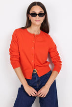 Load image into Gallery viewer, Autograph Blood Orange Soft Fine Gauge Crewneck Cardigan
