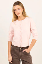 Load image into Gallery viewer, Autograph Blush Soft Fine Gauge Crewneck Cardigan
