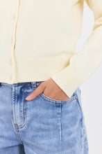 Load image into Gallery viewer, Autograph Butter Fine Gauge Crewneck Cardigan

