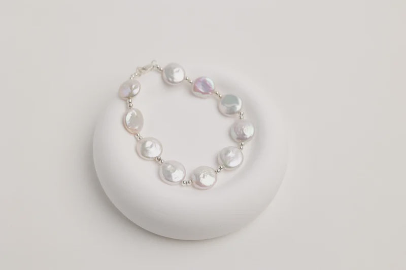 SS Freshwater Pearl Bracelet (80)