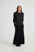 Load image into Gallery viewer, Domenica Knit Top: Black
