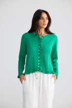 Load image into Gallery viewer, Lorrie Frill Cardigan Jade
