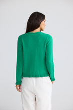 Load image into Gallery viewer, Lorrie Frill Cardigan Jade
