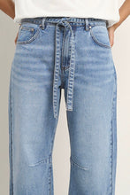 Load image into Gallery viewer, Campus Light Blue Barrel Jeans
