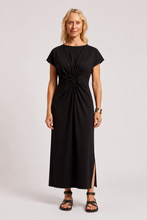 Load image into Gallery viewer, Casa Twist Dress Black
