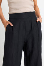 Load image into Gallery viewer, Guardian Black Linen Pant
