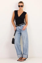 Load image into Gallery viewer, Emerge Washed Washed out Blue Jean
