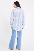 Load image into Gallery viewer, Connection Blue Strip Shirt

