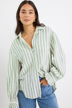 Load image into Gallery viewer, Connection Moss Stripe LS Shirt Moss Stripe
