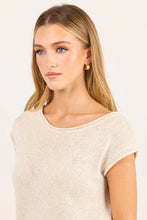 Load image into Gallery viewer, Cultivate Natural Off Shoulder Sleeveless Top / Natural
