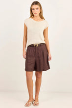 Load image into Gallery viewer, Cultivate Natural Off Shoulder Sleeveless Top / Natural
